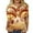 A-Gold248, variant on XUELUO Womens T-Shirts Three Quarter Sleeve Crew Neck Mask Print Tshirts Carnival Holiday Summer Party Funny Ladies Tops