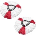 thumbnail image 1 of Pack Mop Heads Compatible con Vileda 2 en 1 Turbo Mop Cabezal de Recambio, Rojo, Blanco., 1 of 5