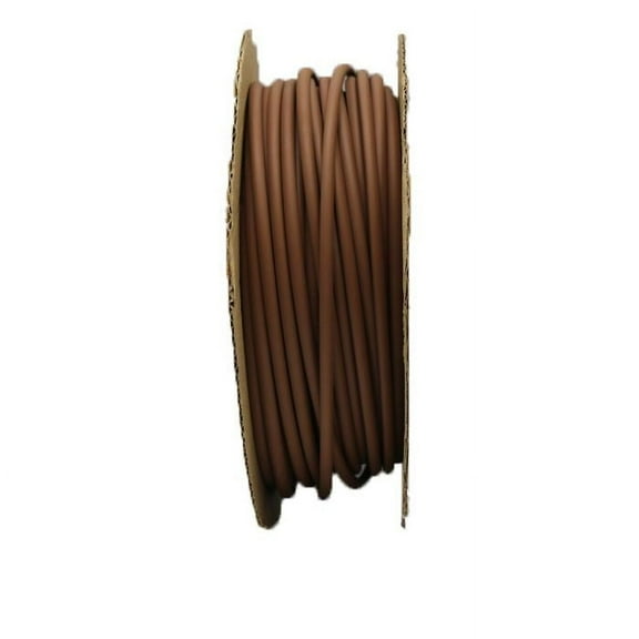 BuyHeatShrink 1" 2:1 Polyolefin Heat Shrink - 50 feet/spool - Brown