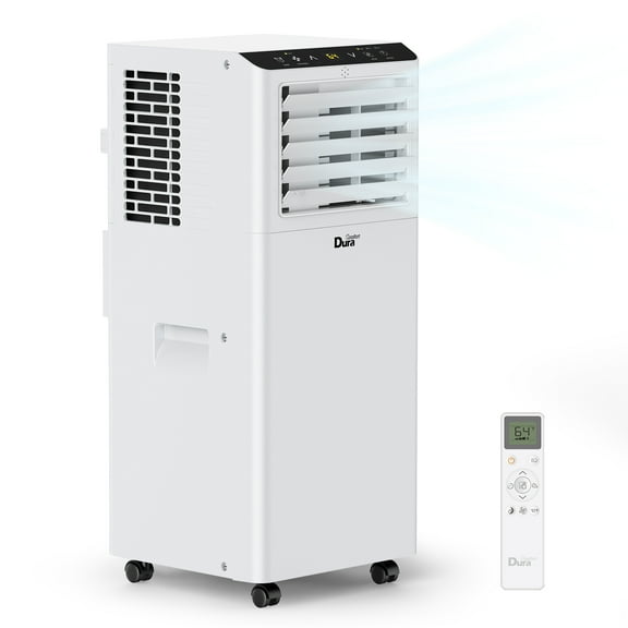 DuraComfort Portable Air Conditioner for Home 4900BTU (8000BTU ASHRAE), 3-in-1 AC Unit with Window Kits