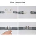thumbnail image 3 of Drain Hose, Washing Machine Extension Kit, Washing Machine Drain Hose, Universal Drain Hose, Water Drain Hose, Washing Machine Hose (3m)., 3 of 5