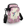 thumbnail image 3 of HELLHERO Hummingbird Flower Adjustable Shoulder Strap Crossbody Bag with Adjustable Shoulder Strap Women Crossbody Bag Stylish Polyester, 3 of 7