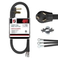 thumbnail image 1 of Cable de secado EP, 4 pies, 10/3, SRDT, 30 amperios, NEMA 10-30, negro, 1 of 7