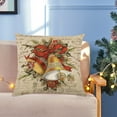 thumbnail image 6 of Christmas Decorations - Christmas Pillow Covers 18x18 Set of 1,Christmas Mat Home Decorative Merry Christmas Square Pillowcase for Home Sofa, 6 of 7