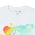 thumbnail image 4 of Hello Kitty and Friends x Care Bears Women's T-Shirt Harmony Bear and Kuromi Glitter Sheen Boyfriend Fit Tee, 4 of 4