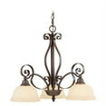 thumbnail image 2 of Livex Lighting - Manchester - Three Light Chandelier     -Traditional, 2 of 2