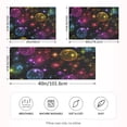 thumbnail image 4 of Rainbow Colored Bubbles Satin Pillowcase Envelope Design Pillow Covers 1 Pack Queen Size 20" x 30", 4 of 9