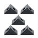 thumbnail image 1 of Accesorios de impresora 3D, 5 uds., para ranura en V/conector triangular de viga C, ángulo de conexión de ranura en V, bloque de aluminio, 1 of 5