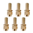 thumbnail image 4 of 6 piezas de latón Jet Jet Consejos de gas Boquilla de chorro de gas para estufas de gas Cocina en el patio trasero hilo, 4 of 8