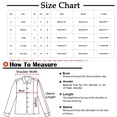 thumbnail image 3 of Tejiojio Coats Plus Size Clearance Women's Fashion Casual Lapel Collar Button Pocket Temperament Motorcycle Jacket Leather Jacket Coat, 3 of 8