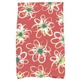thumbnail image 1 of Simply Daisy 18" x 30" Penelope Floral Geometric Print Hand Towel, 1 of 2