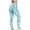 Sky Blue, variant on Shadoumai Women's Easter Printed Leggings High Waist Tights Trendy Workout Yoga Pants S-XL