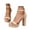 Beige, variant on Dakaela Heels Sandals for Women Block Platform Dress Shoes Open Toe Wedding Party Dance Pumps