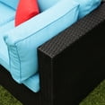 thumbnail image 6 of Lightweight PE Rattan Sectional Set / Easy to Reposition for Outdoor Entertaining, 6 of 7