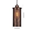 thumbnail image 5 of Lámpara De Techo Vintage Luz Colgante Retro Lámpara Colgante De Hierro Lámpara Elegante Sombra Breve Estilo Industrial Luz De Suspensión Para Dormitorio Sala De Estar Café Hotel Bar Galería De Arte Advancent HA025266-02, 5 of 5