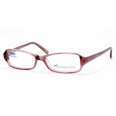 Safilo Design - Safilo Elasta Eyeglasses 5776 NMM Amethyst Glitter Optical Frame 51mm