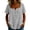#0342-Black, variant on Women's Printed Blouses Square Neck Short Sleeve Front Button Art Pattern Casual Pullovers Trendy Tops Street Leisure Social Meet