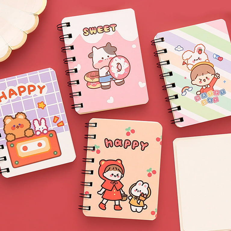 Kawaii Bunny Mini 1PC 80 Sheet Notebook (Random Color)