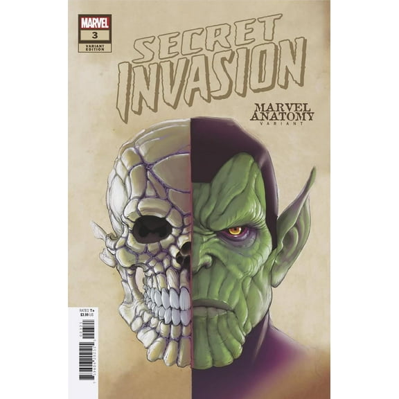 Secret Invasion #3 (Marvel Anatomy Var) Marvel Prh Comic Book 2023