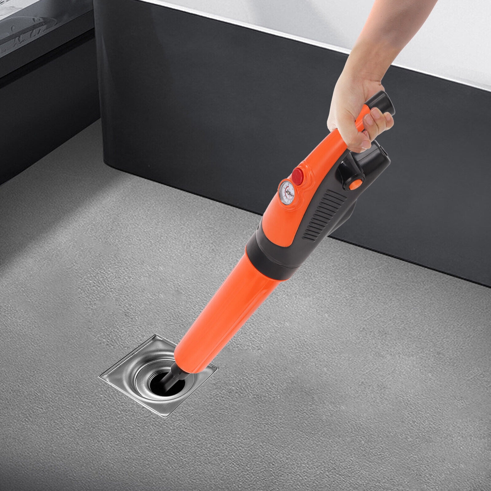 Electric High Pressure Air Drain Blaster Cleaner High Efficient Toilet