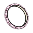 thumbnail image 2 of Balery Steering Wheel Covers Eiffel Tower And Butterflies Elastic Skidproof Steering Wheel Protective Cover Case Fit Universal Auto Accessories Decor, 2 of 8