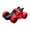 Red, variant on Rotating Stunt Car Drilling Toy Vehicle Pull Back Race Car Engineering Vehicle Yellow 5.9 inch No Battery Required