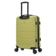 thumbnail image 3 of DUKAP SENSE 24" Hardside Lightweight Checked Luggage with Spinner Wheels, Handle and Trolley, Green, 3 of 9