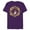 Purple, variant on Disney Aladdin 30th Anniversary One Step Ahead - Short Sleeve Blended T-Shirt for Adults - Customized-Dark Heather