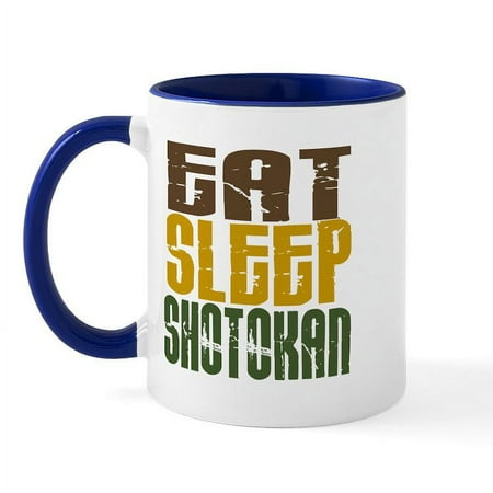 

CafePress - Eat Sleep Shotokan Mug - 11 oz Ceramic Mug - Novelty Coffee Tea Cup