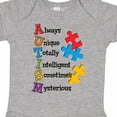thumbnail image 4 of Inktastic Autism Acrostic Boys or Girls Baby Bodysuit, 4 of 5