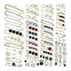 thumbnail image 2 of Broche de Perlas de 70 Piezas, Broche de Seguridad para Apretar la Cintura del Pantalón, Broches de Perlas de Imitación Dobles para Mujeres y Niñas, Botones para Cubrir, 2 of 5