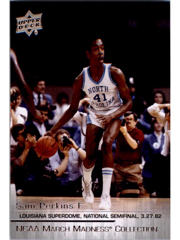 2014-15 Upper Deck March Madness Collection #SP1 Sam Perkins NBA Basketball Trading Card