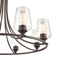 thumbnail image 3 of 9728-RBZ Millennium Lighting Ashford - 8 Light Chandelier-28 Inch Tall and 32 Inch Wide-Rubbed Bronze Finish    -Traditional Installation, 3 of 9