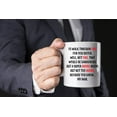 thumbnail image 2 of I'd Walk Through Fire For You 11oz Sister From Sister Great Birthday Gag Ideas For Worlds Best Sister Unique Family Coffee Mug Best Friend White Ceramic Tea Mug - By, 2 of 8