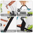 thumbnail image 6 of Monster Cartoon Truck Gray Pattern Teens Toddler Nap Mat with Pillow, Sleeping Mat Bag for Preschool Daycare 59"x22", 6 of 6