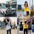 thumbnail image 3 of Lakers City Edition JAMES 23# Printed Basketball Jersey Set, 3 of 3