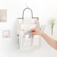 thumbnail image 4 of Vrorvz Premium Hanging Closet Organizer Shelves for Small Item Storage and Organization Canvas Material with Compartments for Optimal Space Management and Easy Access for Adults and Kids, 4 of 8