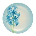 thumbnail image 3 of Noritake Colorwave Turquoise Hyacinth Set of 4 Floral Accent Plates, 3 of 7