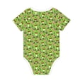 thumbnail image 5 of Balery Cute Green Frog Pattern Baby Climbing Clothes Infant Bodysuit Cute Infant Bodysuit Baby Romper-9M, 5 of 7