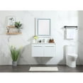 thumbnail image 6 of Elegant Decor Penn 36" Aluminum Alloy MDF Single Bathroom Vanity in White, 6 of 8