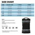 thumbnail image 6 of Pofeuu Silver Glitter1 Print Men's Muscle T-Shirt, Sleeveless, Muscle Tank, Classic Muscle Tee Top For Men Casual Sleeveless Muscle T-Shirt Trendy Clothes-XX-Large, 6 of 7