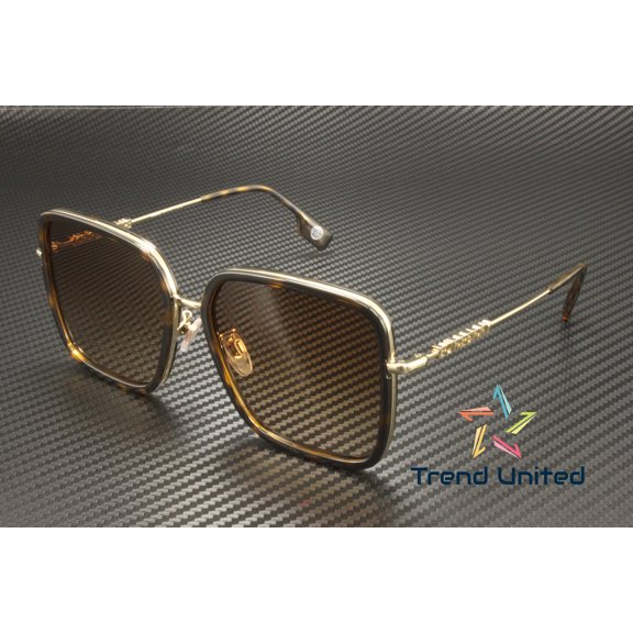 Sunglasses Burberry BE 3145 D 110913 Dionne Dark Havana Brown Gradi