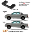 thumbnail image 4 of 0.5 Pulgadas Delantero Nivelación Elevación Kit Suspension Resorte Puntal Espaciador, 4 of 10