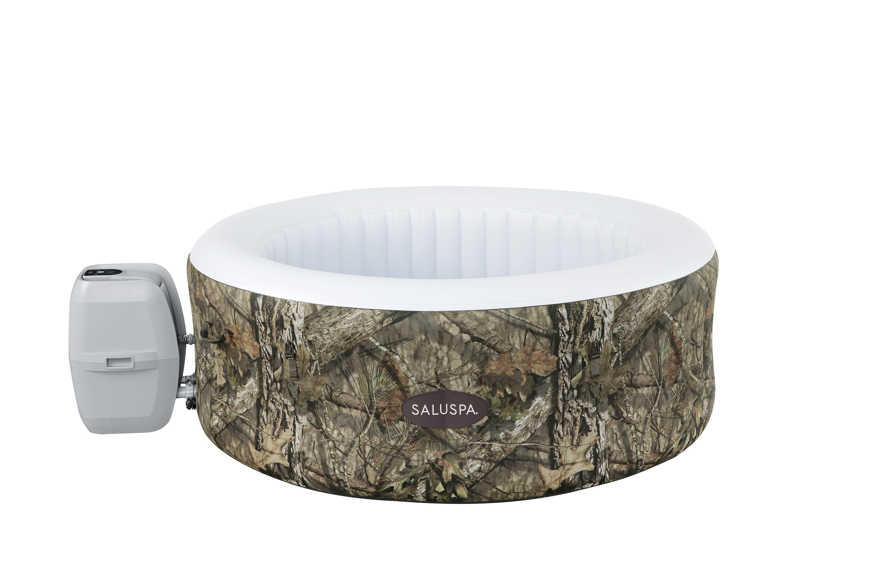SaluSpa® Mossy Oak™ Portable Inflatable Hot Tub Spa, 24Person
