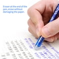 thumbnail image 3 of 12-Pack Erasable Gel Pens 0.35mm Gel Ink Pen Make Mistakes Disappear for Writing Planner Note Taking Office School Home Stationary Supplies, 3 of 8