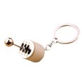 thumbnail image 2 of harmtty Key Chain Multi-purpose Memorable Collective Reusable Fine Craftsmanship Souvenirs Gift Creative Auto Part Model Gear Shifter Keychain Toy for Wallet,White, 2 of 8