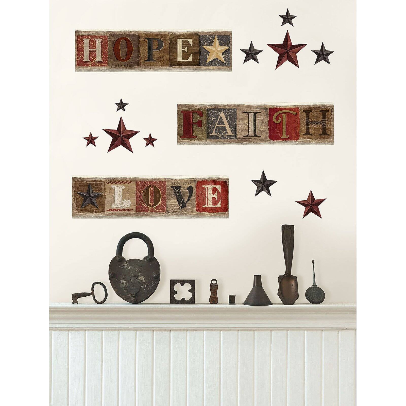Brewster WallPops Peel and Stick Country Wall Decals