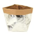 thumbnail image 2 of Bolsa de Papel Kraft Reutilizable s Bolsa de Almacenamiento para El Hogar Organizador de Ropa 13x13x23cm Soledad  Planta maceta, 2 of 10