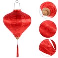 thumbnail image 2 of Gongc Wedding Lantern Vietnamese Hanging Lantern Outdoor Hanging Lantern Decor Tassel Lantern, 2 of 5
