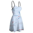 thumbnail image 4 of American Flag Blue Red White Slip Dress Dresses For Woman Fairy Dress, 4 of 6